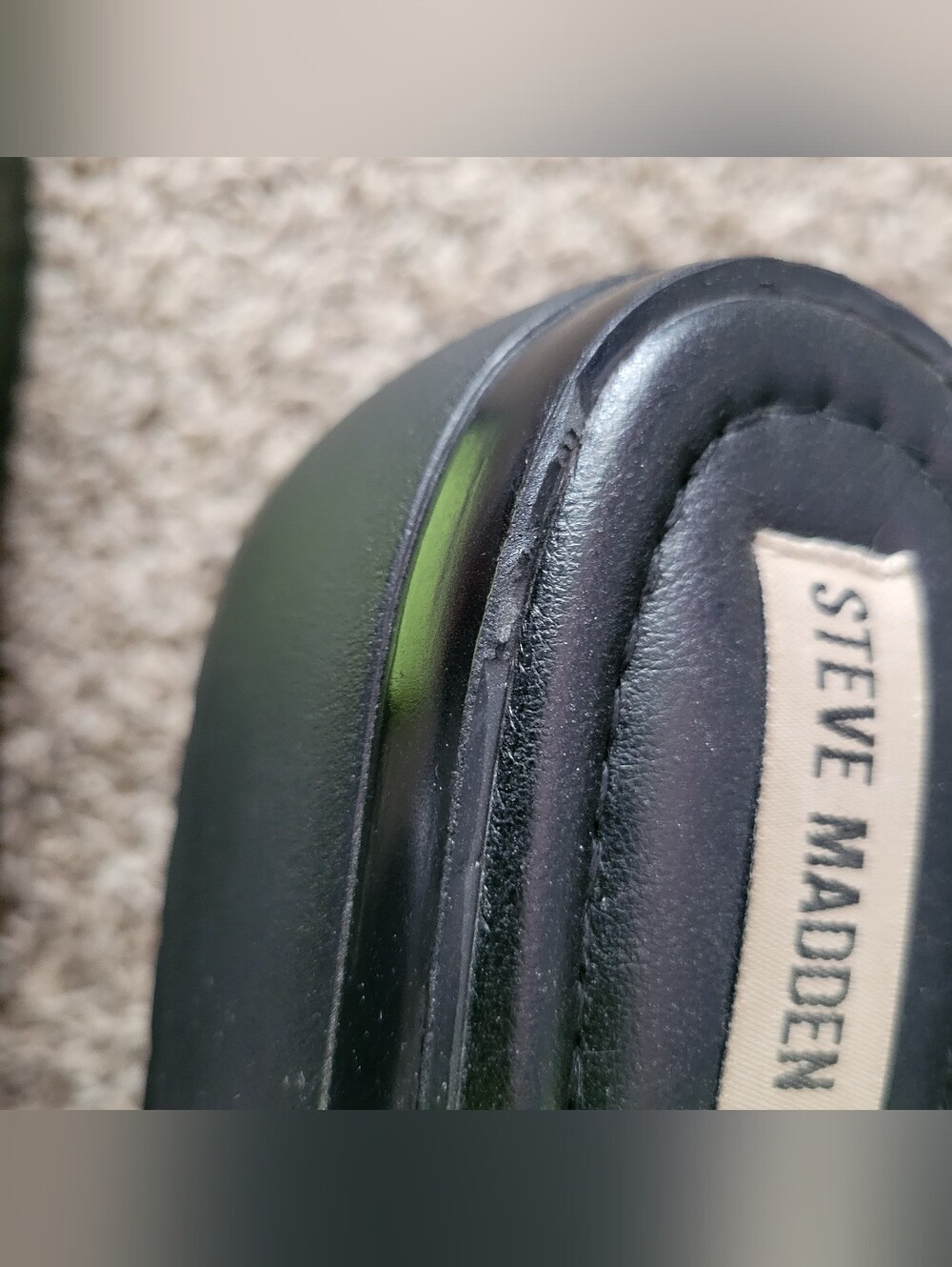 Steve Madden X UO Scrunchy Platform Sandals Shoes Neon Green Yellow Slinky 8 - Picture 8 of 11